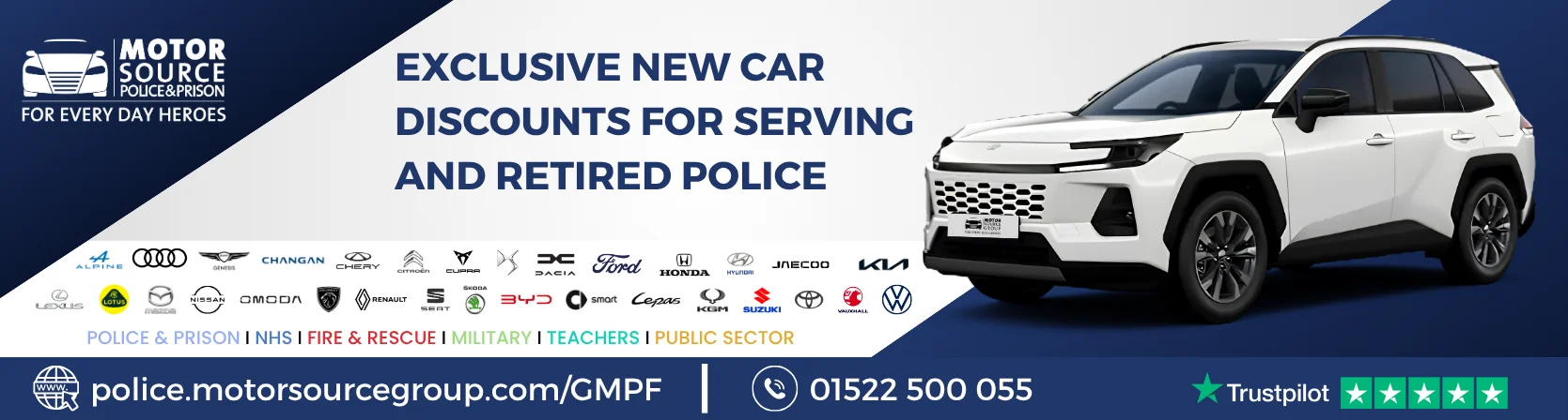 Motor Source Police & Prison: exclusive new car discounts for serving and retired police